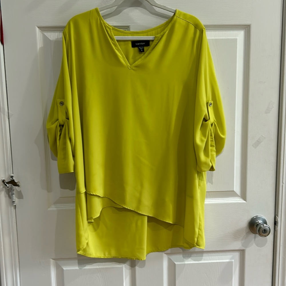 Women’s Karen Kane Size 1X blouse green